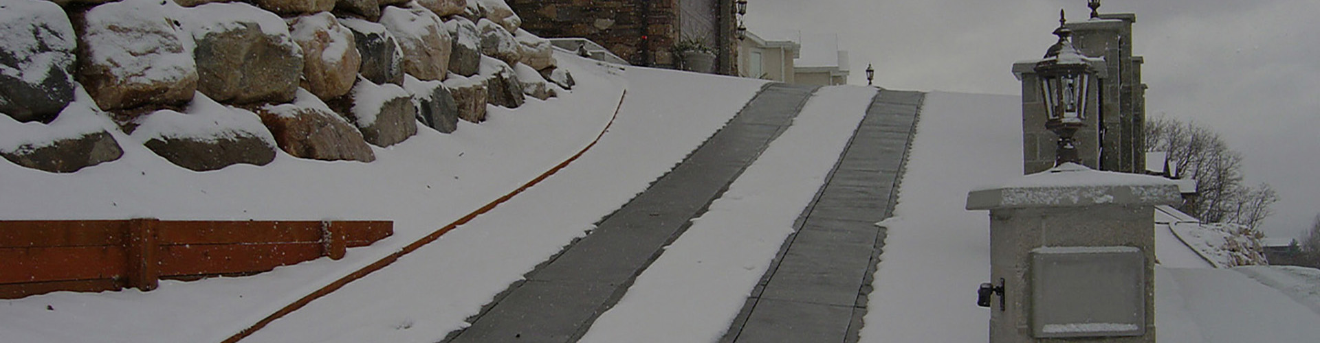 Fort Wayne radiant heated driveways and radiant heat solutions banner